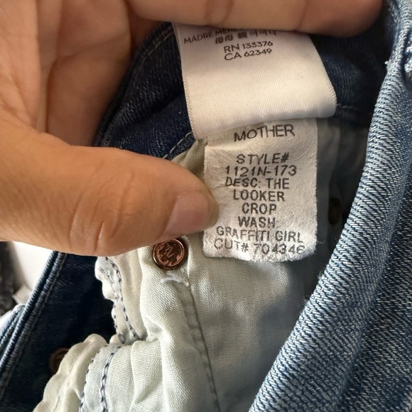 Mother The Looker Crop Size 26 - Picture 7 of 7